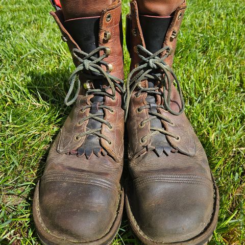 Jim Green African Ranger Barefoot Boot in Fudge Crazy Horse