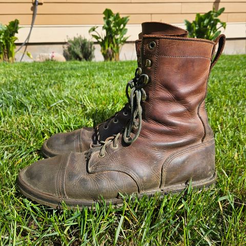 Jim Green African Ranger Barefoot Boot in Fudge Crazy Horse