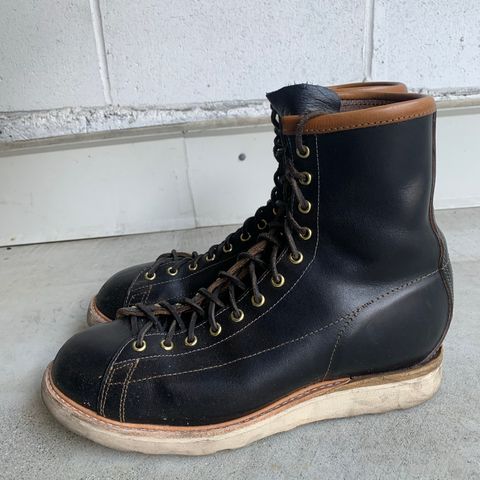 View photo of Self-Made Unlisted Model in Horween Black Chromexcel