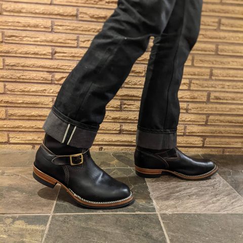 Wesco Mister Lou in Horween Black Chromexcel Horsehide