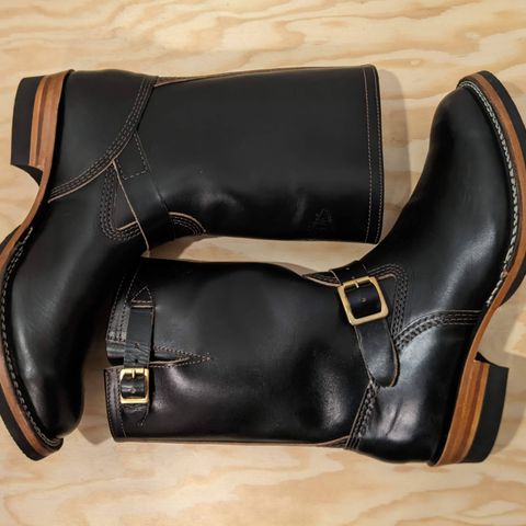 Wesco Mister Lou in Horween Black Chromexcel Horsehide