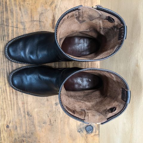 Wesco Mister Lou in Horween Black Chromexcel Horsehide