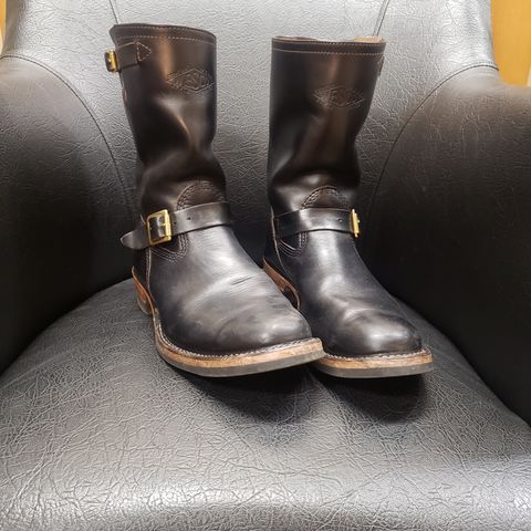Wesco Mister Lou in Horween Black Chromexcel Horsehide