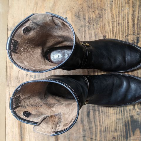 Wesco Mister Lou in Horween Black Chromexcel Horsehide
