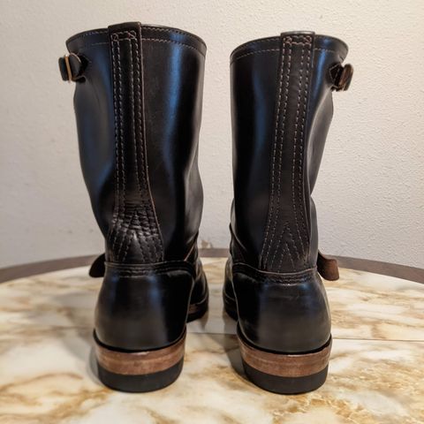 Wesco Mister Lou in Horween Black Chromexcel Horsehide
