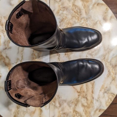 Wesco Mister Lou in Horween Black Chromexcel Horsehide