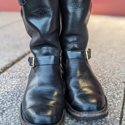 Wesco Mister Lou in Horween Black Chromexcel Horsehide