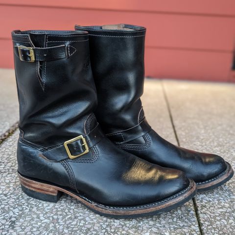 Wesco Mister Lou in Horween Black Chromexcel Horsehide