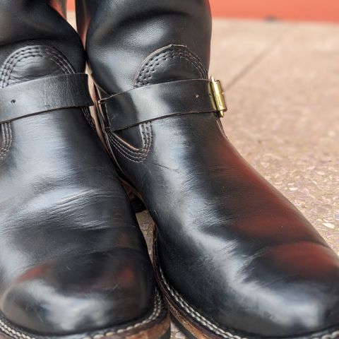 Wesco Mister Lou in Horween Black Chromexcel Horsehide