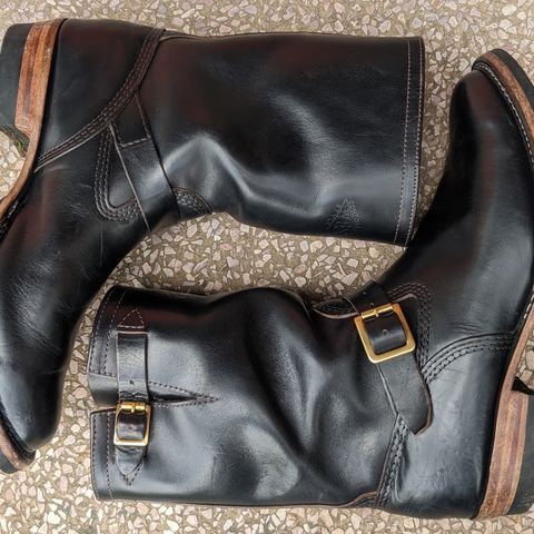 Wesco Mister Lou in Horween Black Chromexcel Horsehide