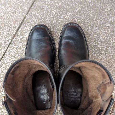 Wesco Mister Lou in Horween Black Chromexcel Horsehide