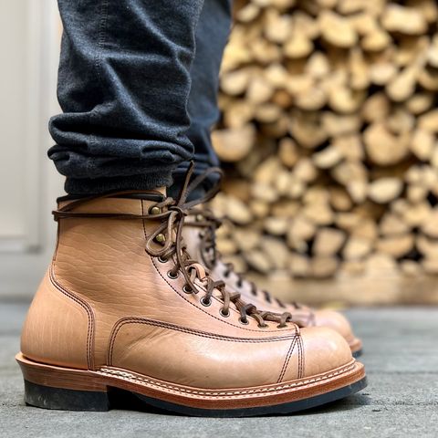 Monroe 19916 Monkey Boot in Shinki Natural Oiled Horsebutt