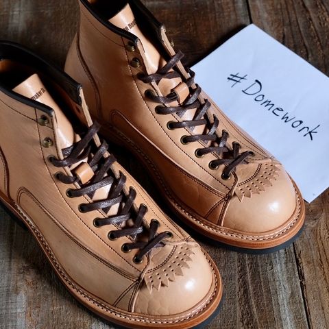 Monroe 19916 Monkey Boot in Shinki Natural Oiled Horsebutt