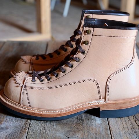 Monroe 19916 Monkey Boot in Shinki Natural Oiled Horsebutt
