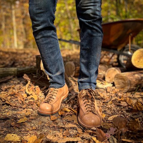 Monroe 19916 Monkey Boot in Shinki Natural Oiled Horsebutt
