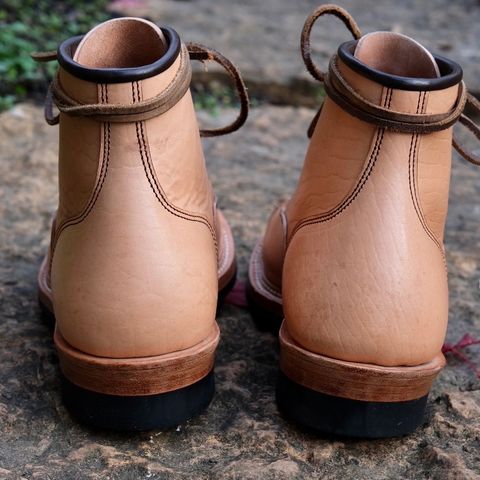Monroe 19916 Monkey Boot in Shinki Natural Oiled Horsebutt