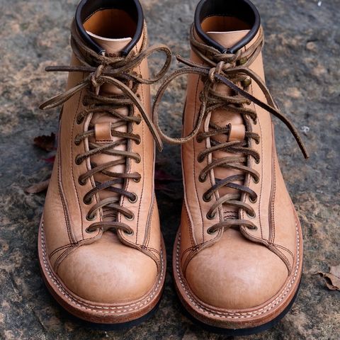 Monroe 19916 Monkey Boot in Shinki Natural Oiled Horsebutt