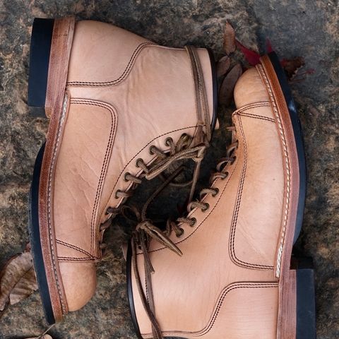 Monroe 19916 Monkey Boot in Shinki Natural Oiled Horsebutt