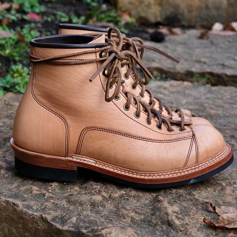 Monroe 19916 Monkey Boot in Shinki Natural Oiled Horsebutt