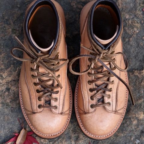 Monroe 19916 Monkey Boot in Shinki Natural Oiled Horsebutt