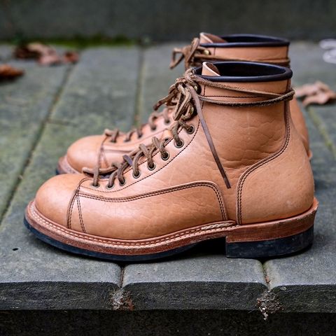 Monroe 19916 Monkey Boot in Shinki Natural Oiled Horsebutt