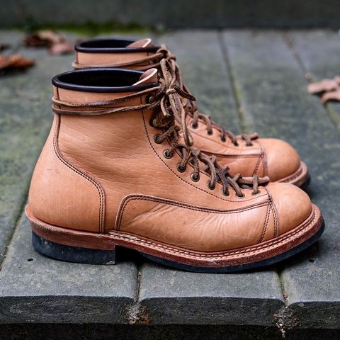Monroe 19916 Monkey Boot in Shinki Natural Oiled Horsebutt