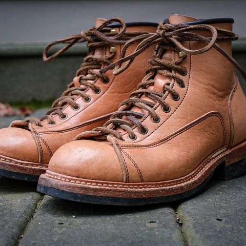 Monroe 19916 Monkey Boot in Shinki Natural Oiled Horsebutt