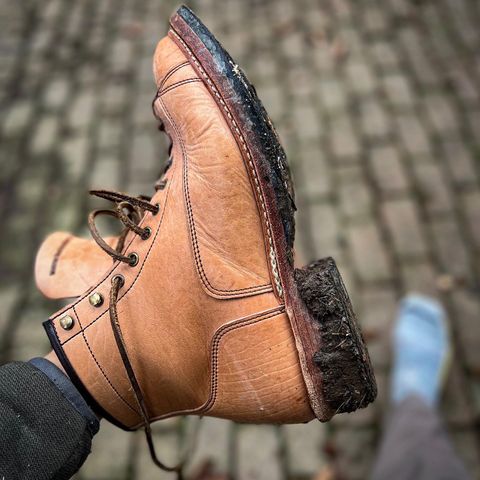 Monroe 19916 Monkey Boot in Shinki Natural Oiled Horsebutt