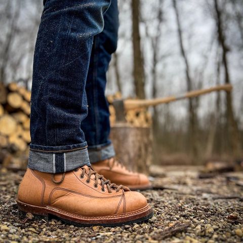Monroe 19916 Monkey Boot in Shinki Natural Oiled Horsebutt