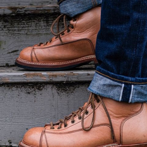 Monroe 19916 Monkey Boot in Shinki Natural Oiled Horsebutt