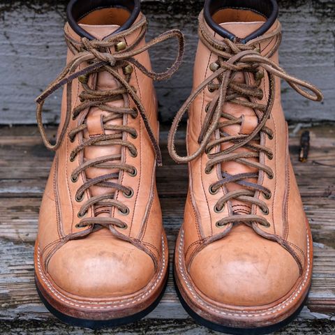 Monroe 19916 Monkey Boot in Shinki Natural Oiled Horsebutt