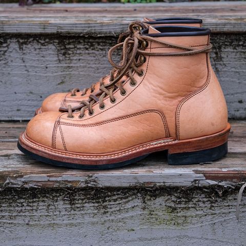 Monroe 19916 Monkey Boot in Shinki Natural Oiled Horsebutt