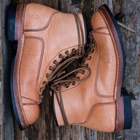 Monroe 19916 Monkey Boot in Shinki Natural Oiled Horsebutt