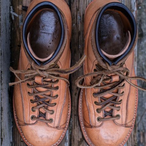 Monroe 19916 Monkey Boot in Shinki Natural Oiled Horsebutt