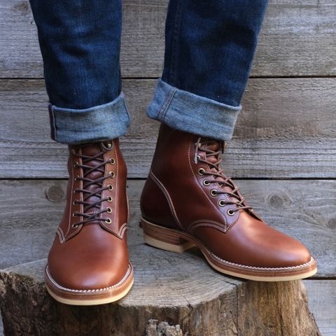 Onderhoud SVC02 Packer Boot in Wickett & Craig Medium Brown Traditional Harness
