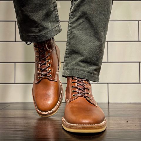 Onderhoud SVC02 Packer Boot in Wickett & Craig Medium Brown Traditional Harness
