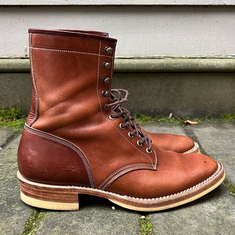 View photo of Onderhoud SVC02 Packer Boot in Wickett & Craig Medium Brown Traditional Harness