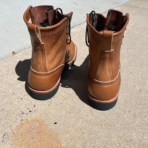 Nicks Moc Toe in Horween Natural Dublin