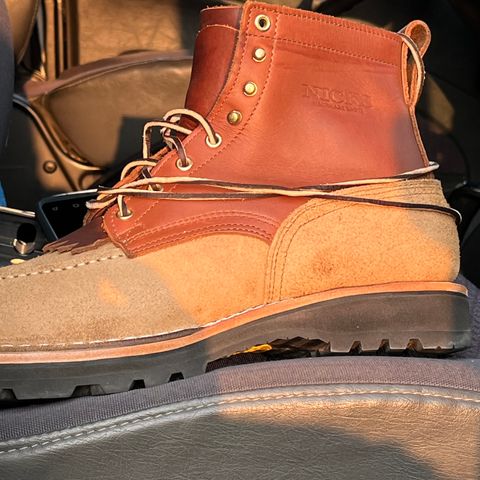 Nicks Nicks/ WedgeWork in Seidel 1964 Brown Smooth & Seidel 1964 Tan Roughout