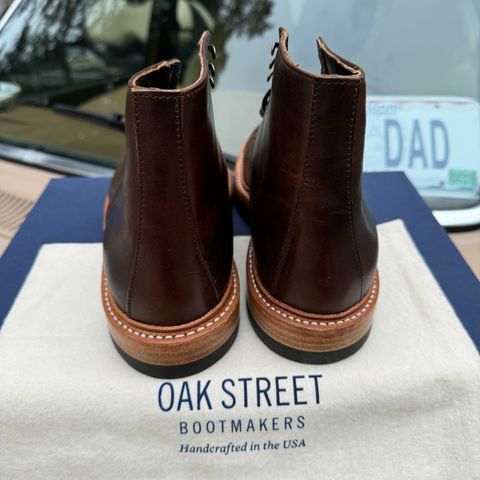 Oak Street Bootmakers Lakeshore Boot in Horween Brown Nut Dublin