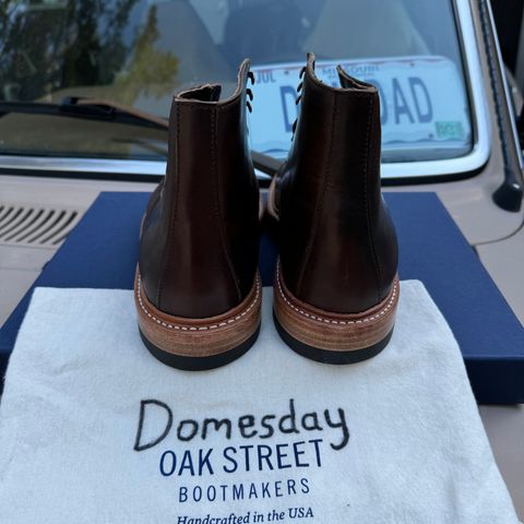 Oak Street Bootmakers Lakeshore Boot in Horween Brown Nut Dublin