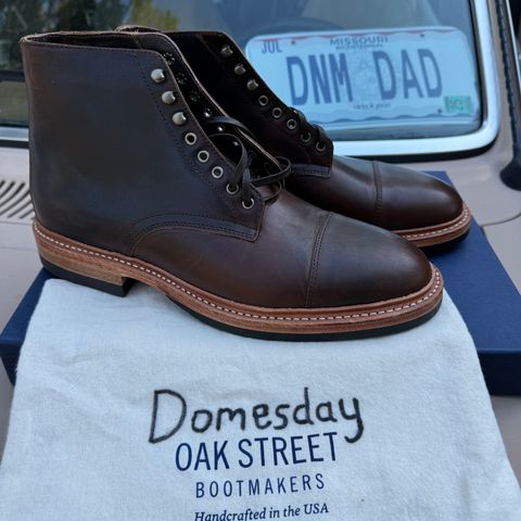 Oak Street Bootmakers Lakeshore Boot in Horween Brown Nut Dublin
