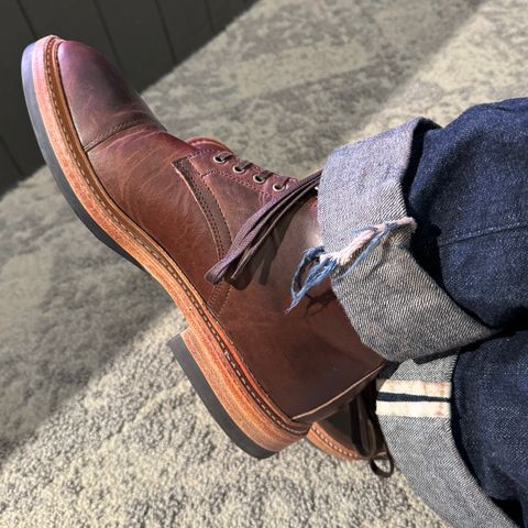 Oak Street Bootmakers Lakeshore Boot in Horween Brown Nut Dublin