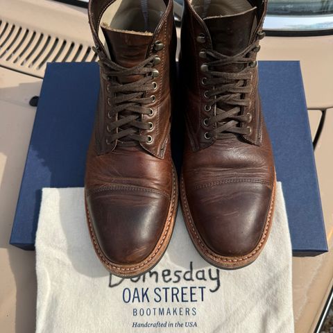 Oak Street Bootmakers Lakeshore Boot in Horween Brown Nut Dublin