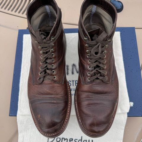 View photo of Oak Street Bootmakers Lakeshore Boot in Horween Brown Nut Dublin