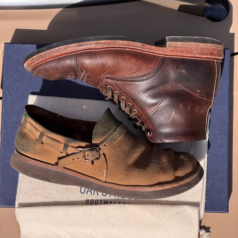 Oak Street Bootmakers Lakeshore Boot in Horween Brown Nut Dublin