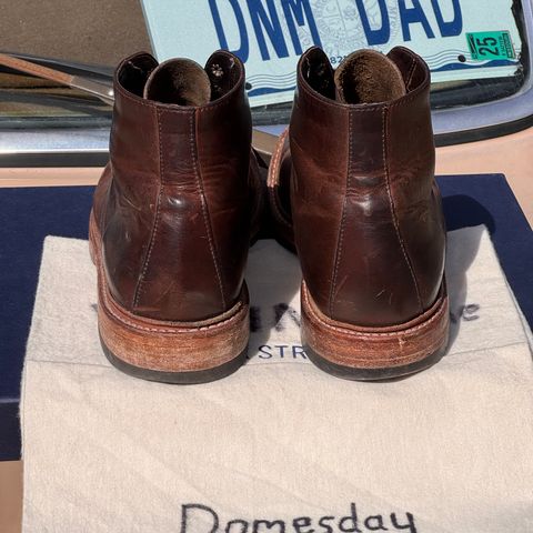 Oak Street Bootmakers Lakeshore Boot in Horween Brown Nut Dublin