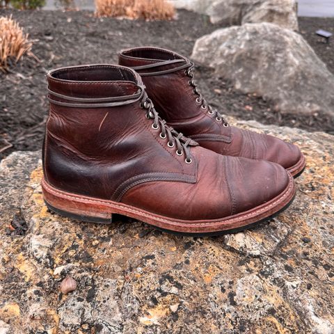 Oak Street Bootmakers Lakeshore Boot in Horween Brown Nut Dublin