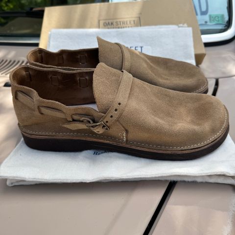 Oak Street Bootmakers Country Loafer in Horween Natural Chromexcel Roughout