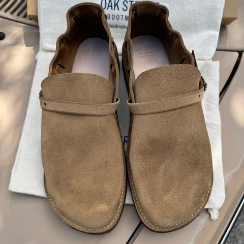 Oak Street Bootmakers Country Loafer in Horween Natural Chromexcel Roughout